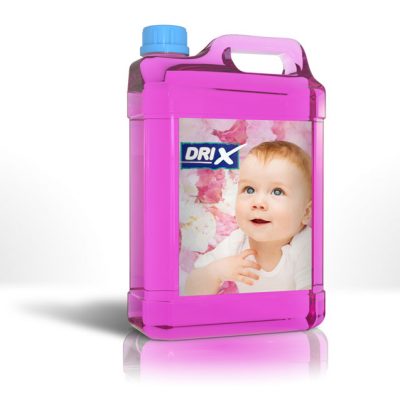 Lavandería suavizante bebe botella